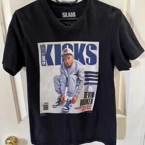 Devin Booker- Graphic T-Shirt- Slam Presents Kicks/ Nostalgia Ultra SIZE Small